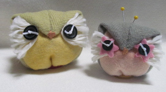 Owl Pincushion Kit